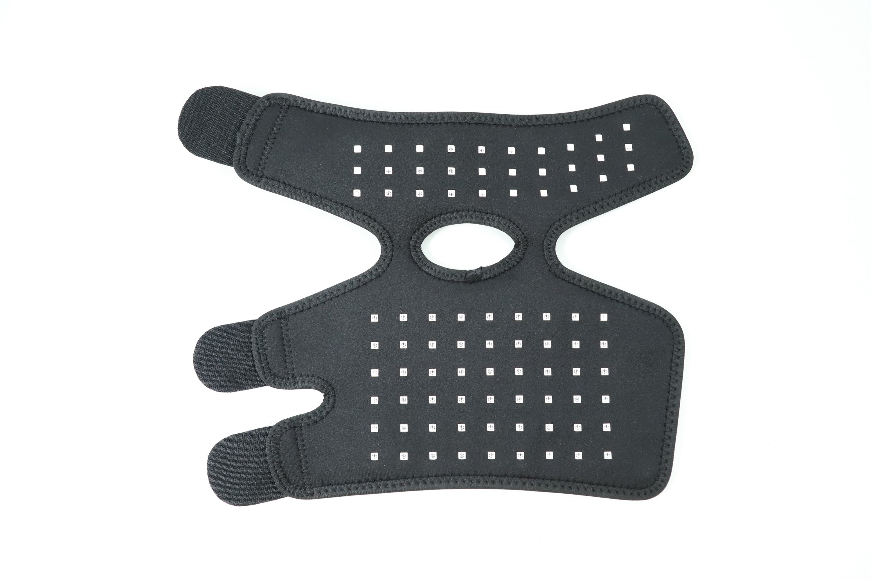 Inside of the ankle wrap showing the 84 LED panel