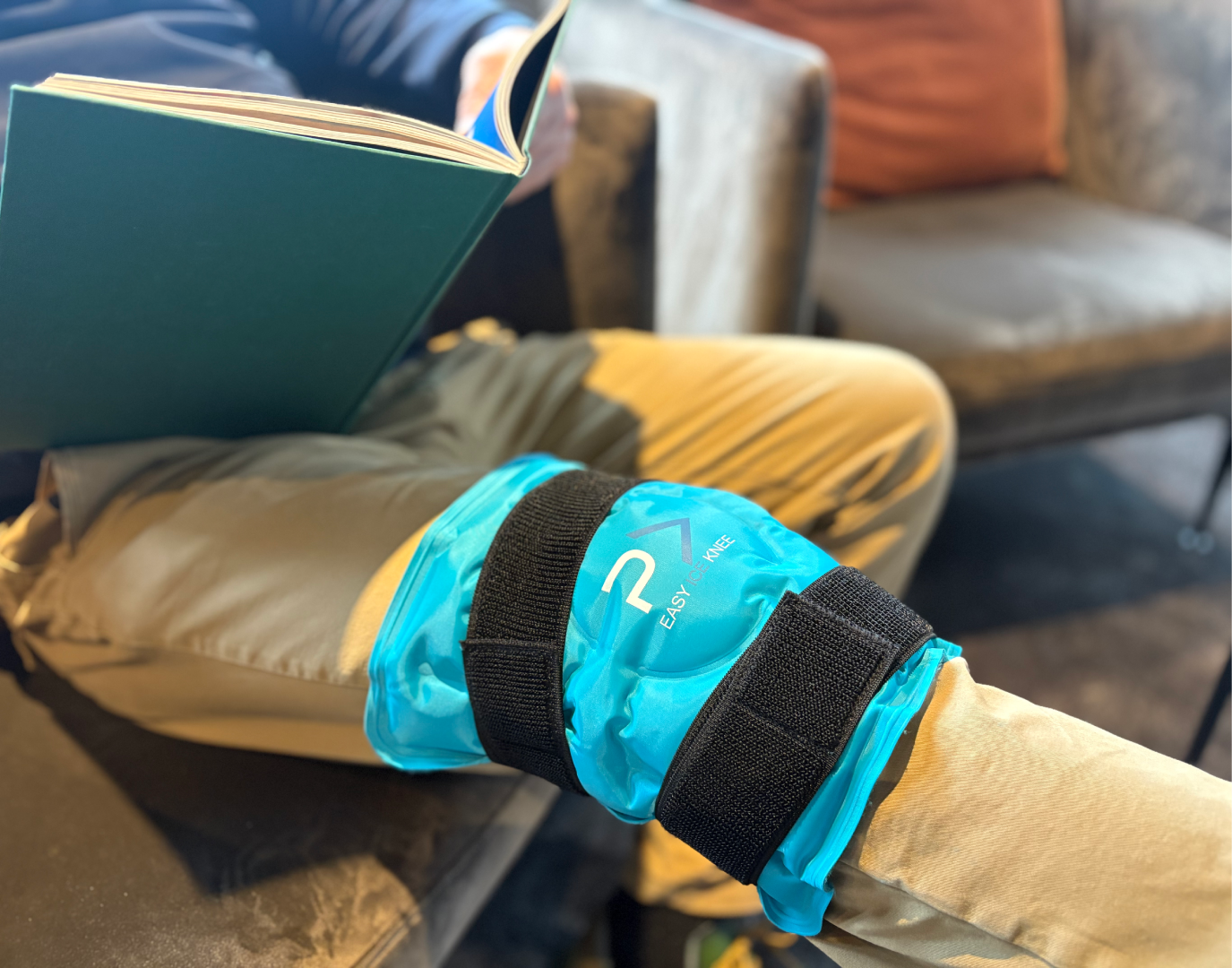 Easy Ice Knee – Bandage genou thérapie chaud & froid
