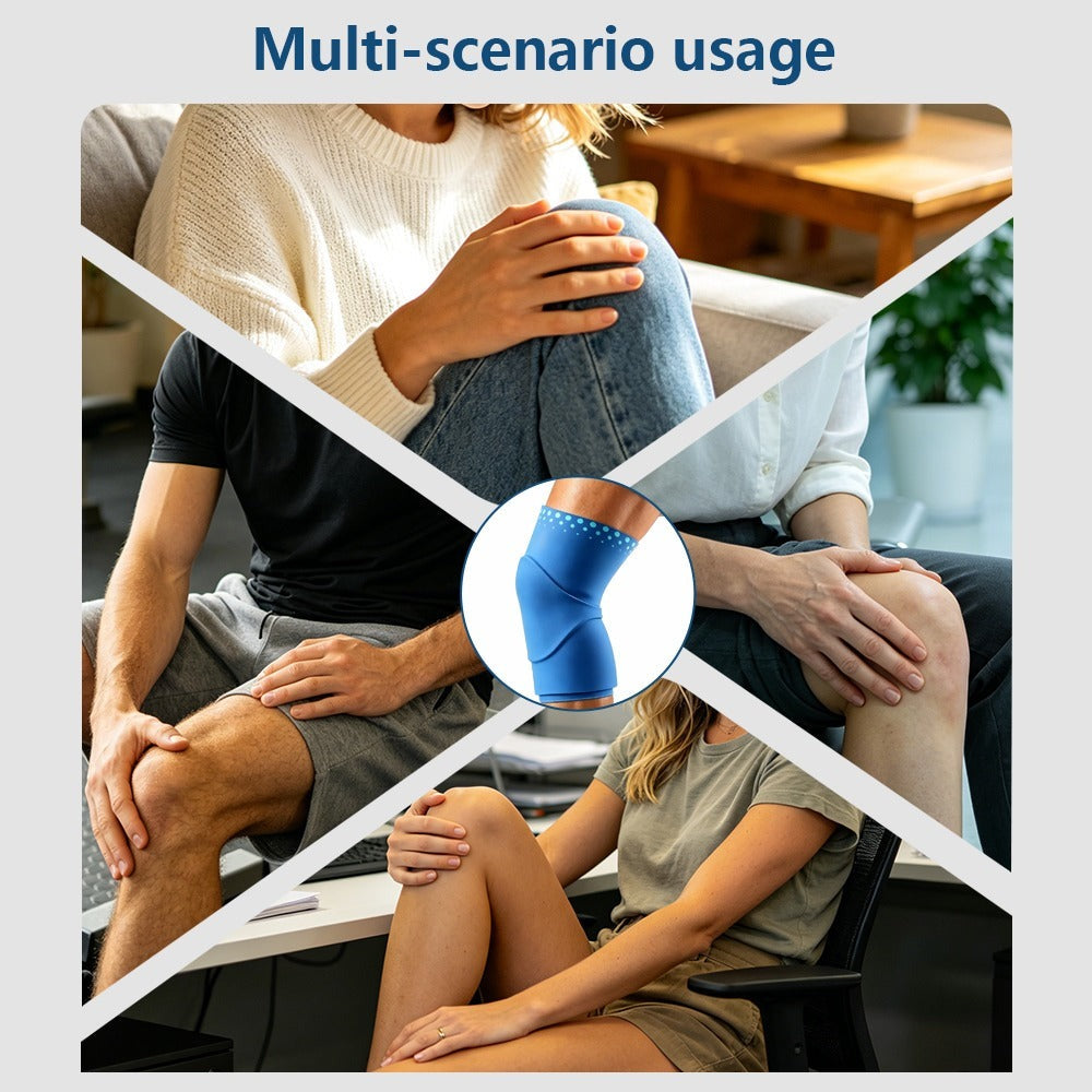 PaceEasyIce 3D used on the knee in different everyday situations